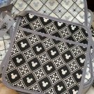 Disney Parks Disney Kitchen Mickey Pattern Oven Mitt and Potholder Set New