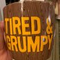 Disney Parks Grumpy Tired & Grumpy Ceramic Coffee Mug New