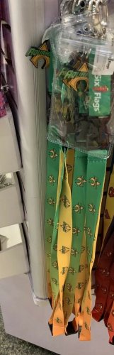 Six Flags Magic Mountain Dc Comics Aquaman Lanyard + ID Card Holder New