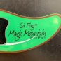 Six Flags Magic Mountain Exclusive Green Pepper Opener Magnet New