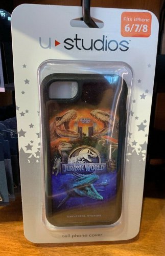 Universal Studios Parks Jurassic World Entrance Gate iPhone Case 6/7/8 New