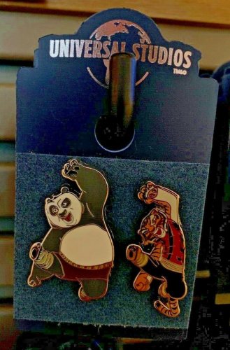 Universal Studios Exclusive Kung Fu Panda 2 Pin Set New