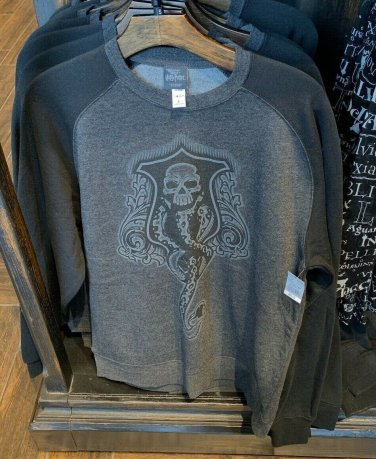 UNIVERSAL STUDIOS WIZARDING WORLD Harry Potter DARK MARK MENS SWEATER LARGE