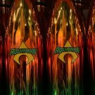Six Flags Magic Mountain Dc Comics Aquaman Double Walled Water Bottle New