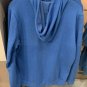 Six Flags Magic Mountain Looney Tunes Blue Adult Size Hoodie Sweater Size Small