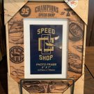 DISNEY PARKS CARS CHAMPIONS CUSTOM SPEED SHOP PHOTO FRAME NEW