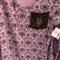 Disney Parks Haunted Mansion Wallpaper Woman's Top Size Medium New