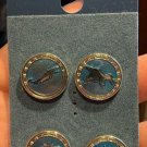 Universal Studios Exclusive Jurassic World T-Rex ID Set Of 4 Enamel Pins New