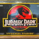 Universal Studios Exclusive Jurassic Park Metal License Plate Frame