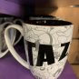 Six Flags Magic Mountain Looney Tunes Tasmanian Devil Stars Coffee Mug New