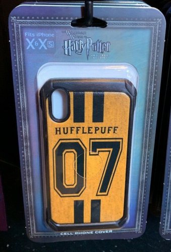 Universal Studios Harry Potter Qudditch Team Hufflepuff Phone X & Xs Case