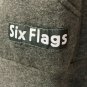 Six Flags Magic Mountain Looney Tunes Gray Adult Size Hoodie Sweater Size XXL