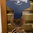 Universal Studios Exclusive Universal Studios Logo Copper Tone Keychain New