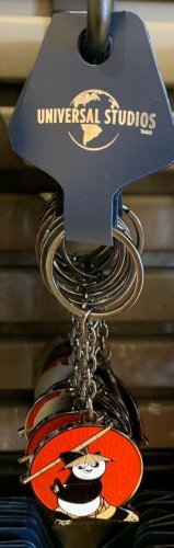 Universal Studios Exclusive Kung Fu Panda Keyring Keychain New