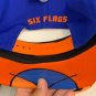 Six Flags Magic Mountain Dc Comics Deathstroke Blue/Orange Snapback Cap New