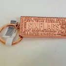 Six Flags Magic Mountain New England Over Texas Discovery Kingdom Keychain