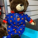 Six Flags Magic Mountain Dc Comics Teddy Bear With Superman Pajamas Plush New