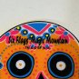 Six Flags Magic Mountain Day Of The Dead Orange  Skull Bottle Opener Magnet New