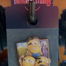 Universal Studios Exclusive Despicable Me Minions Collectible Pin New on Card