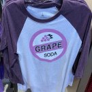 Disney Parks Pixar Up Grape Soda Bottle Cap Long Sleeve T-Shirt Small New