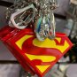 Six Flags Magic Mountain DC Comics Superman Keychain New