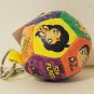 Six Flags Magic Mountain Justice League Multi Character Patch Ball Keychain New