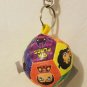 Six Flags Magic Mountain Justice League Multi Character Patch Ball Keychain New