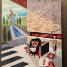 Disney Parks Exclusive The Incredibles2 Edna Limited Edition Wrap Canvas New