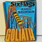 Six Flags Magic Mountain Exclusive Coaster GOLIATH Enamel Magnet New