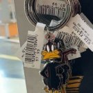Six Flags Magic Mountain Looney Tunes Daffy Duck Enamel Keychain New