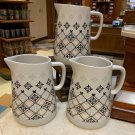 DISNEY PARKS DISNEY KITCHEN MICKEY PATTERN BEVERAGE PITCHER NEW
