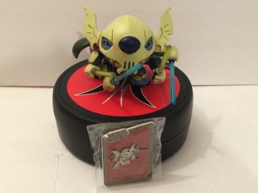 Disney Parks Star Wars Weekends Stitch as General Grievous Medium Figure New