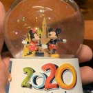 DISNEYLAND RESORT EXCLUSIVE DATED 2020 MICKEY AND FRIENDS SNOW GLOBE (NEW)
