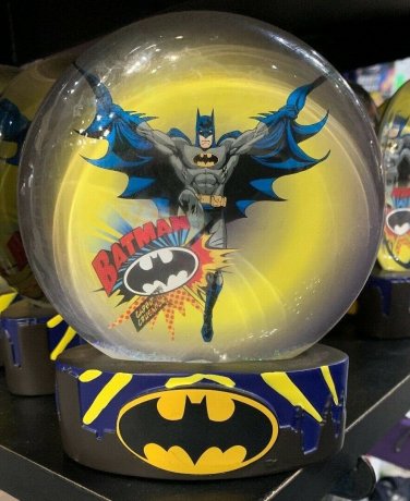 Six Flags Magic Mountain Dc Comics Batman Snow Globe New