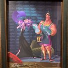 Disney Parks Exclusive Yzma and Kronk LE Framed Giclee by Brett Owens New
