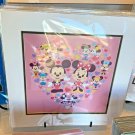 Disney WonderGround Mickey Minnie Jerrod Maruyama Deluxe Print Cutie Couple