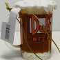 UNIVERSAL STUDIOS THE SIMPSONS BEER MUG CHRISTMAS ORNAMENT NEW