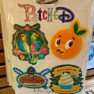 Disney Parks PatcheD Patches Adventureland Orange Bird Dole Whip & Jungle Cruise