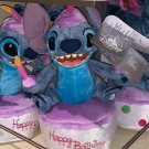 Disney Parks Exclusive Stitch Happy Birthday Cake Light Up Plush New