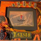 Six Flags Magic Mountain TATSU Fly At The Speed of Fear Resin Photo Frame New