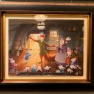Disney Parks Exclusive Robin Hood LE Framed Giclee by Brett Owens New in Box