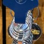 Universal Studios Back To The Future Round Keychain New