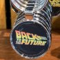 Universal Studios Back To The Future Round Keychain New