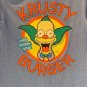 Universal Studios The Simpson Krusty The Clown Krusty Burger Woman Shirt Large