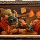 Disney Parks Exclusive Mad Stitch Hatter Framed LE Giclee by Darren Wilson New