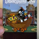 Disneyland Resort Happy Halloween 2019 Passholder Donald Pirate Ship Car Pin