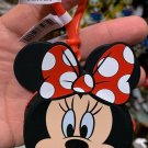 Disney Parks Exclusive Minnie Mouse Mini Coin Purse Clip Keychain New