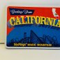 Six Flags Magic Mountain Exclusive Greeting From California Magnet New