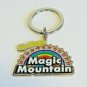 Six Flags Magic Mountain Exclusive Rainbow Enamel Keychain New