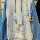 Six Flags Magic Mountain Looney Tunes Tweety Bird Hoodie Sweater Large New